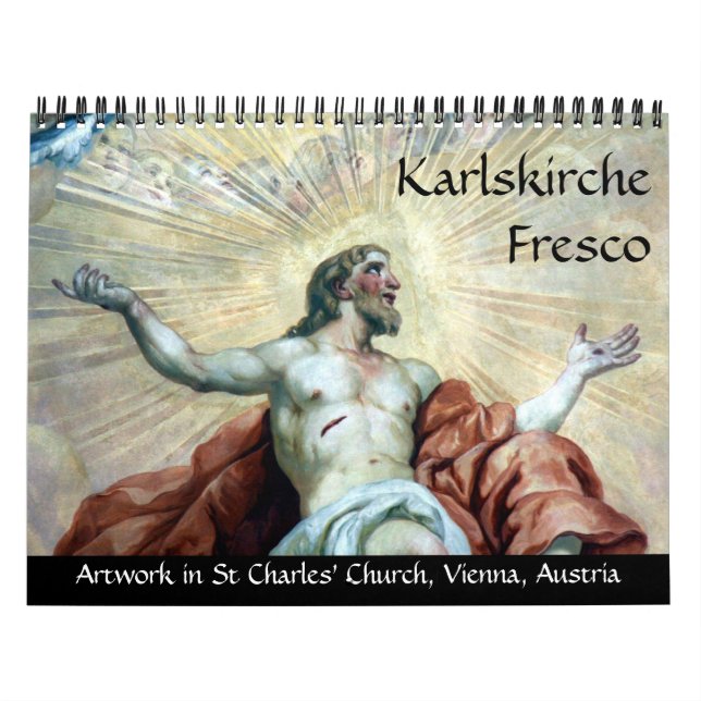 karlskirche fresco 2026 calendar (Cover)