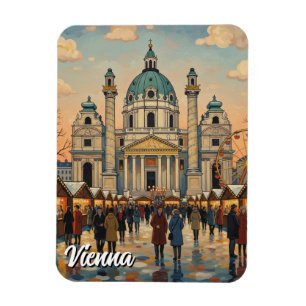 Karlskirche Karlsplatz Vienna Austria Travel Magnet