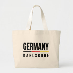 Karlsruhe Germany Large Tote Bag