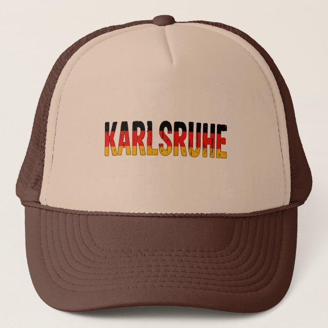Karlsruhe Germany Trucker Hat (Front)
