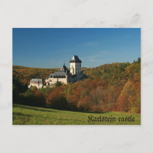 Karlstejn castle Postcard