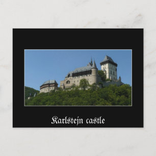 Karlstejn castle Postcard