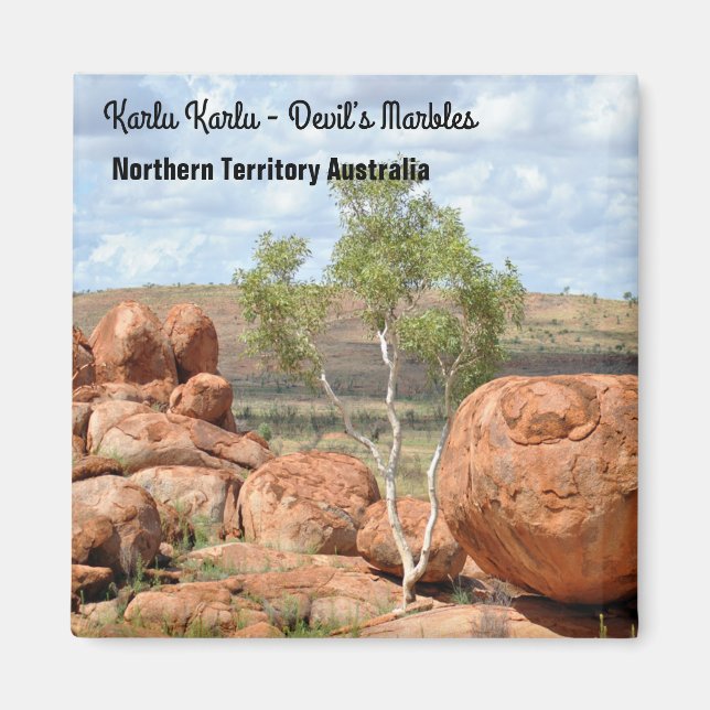 Karlu Karlu “Devil’s Marbles” Magnet (Front)