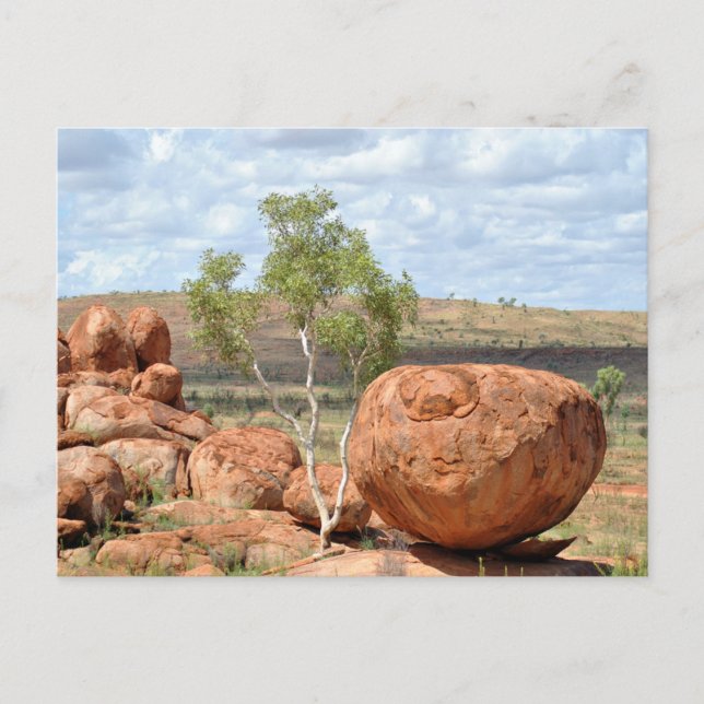 Karlu Karlu “Devil’s Marbles” Postcard (Front)
