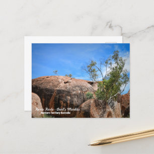 Karlu Karlu "Devil's Marbles" Holiday Postcard