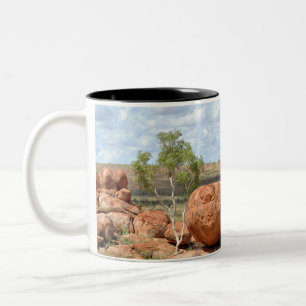 Karlu Karlu "Devil's Marbles" Two-Tone Coffee Mug