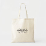 Karma already regulates tote bag<br><div class="desc">Design with a slogan describing your attitude to destiny. Let the others do,  every person gets back what he deserves. Karma is already doing this for you.</div>