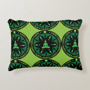 Karma Buddhist Religion - Buddhism Six Sages Cu Decorative Cushion