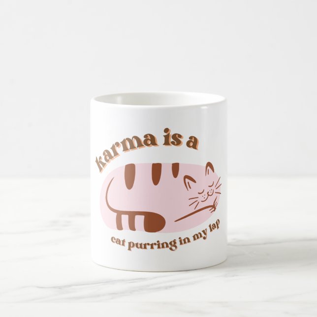 Karma Cat Mug (Center)