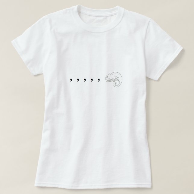 Karma Chameleon T-Shirt (Design Front)