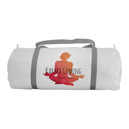 Karma Coming - Yogi Name Gym Bag