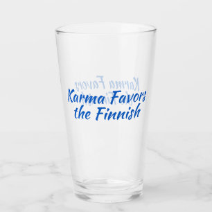 Karma Favors the Finnish Glass Tumbler