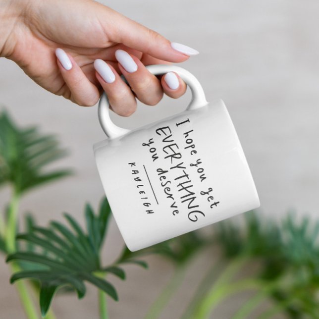 Karma get everything you deserve mug (Creator Uploaded)