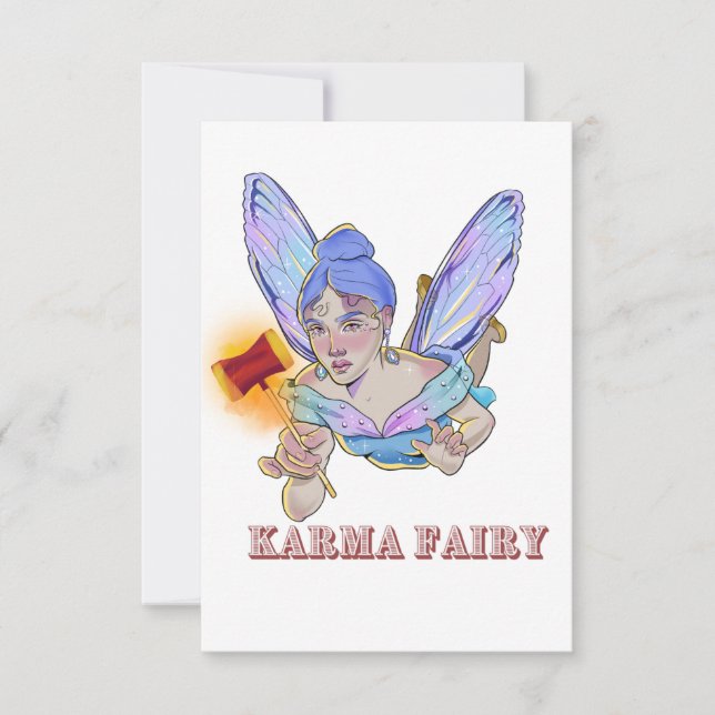 Karma Greeting Card (Front)