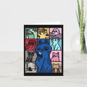 Karma Is Cat Shirt Cat Lover Card