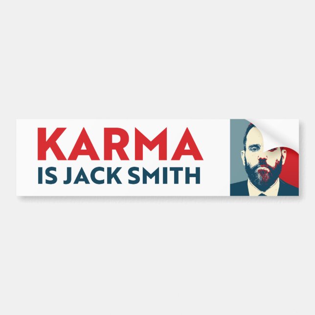 Karma is Jack Smith Bumper Sticker (Front)