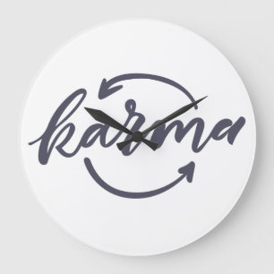 Karma Large Clock