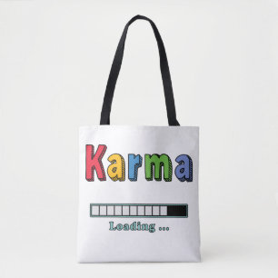 Karma Loading...  Tote bag
