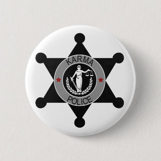 Karma Police Radiohead 6 Cm Round Badge