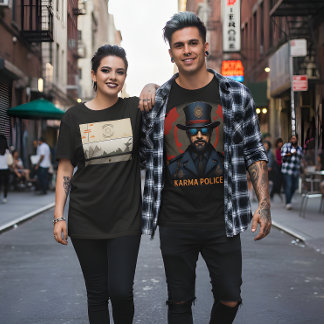 Karma Police - Retro Radiohead Steampunk T-Shirt