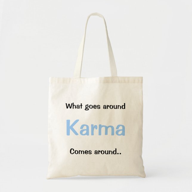 Karma Tote Bag (Front)