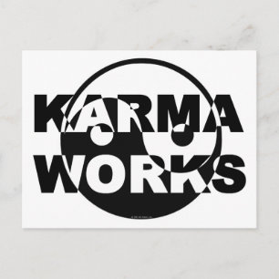 Karma Works Postcard