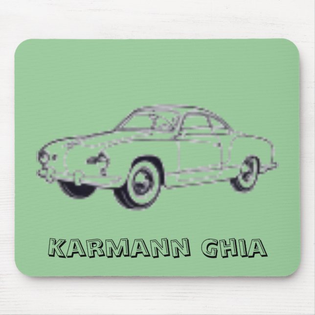 Karmann Ghia Mouse Pad (Front)