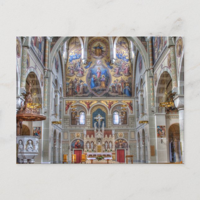 Karmelitenkirche Postcard (Front)