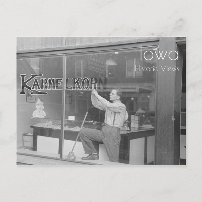 Karmelkorn Sign Postcard (Front)