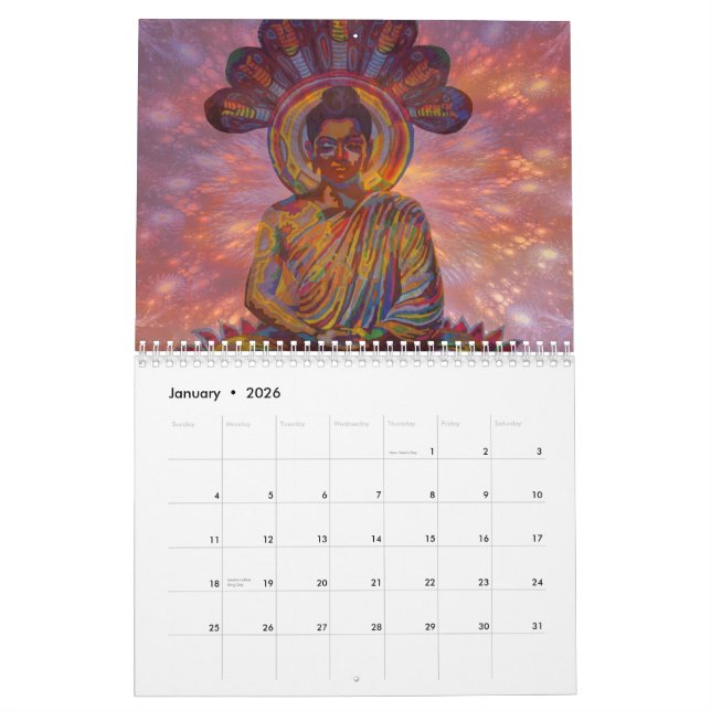 karmym digital images calendar (Jan 2026)