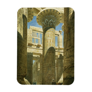 Karnak, c.1866 (w/c on paper) magnet