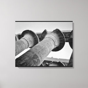Karnak Columns Canvas Print