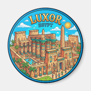 Karnak Temple Complex, Luxor Egypt Magnet