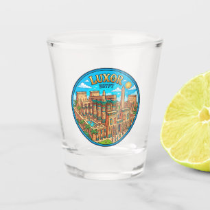 Karnak Temple Complex, Luxor Egypt Shot Glass