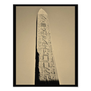 Karnak Temple Obelisk Photo Print