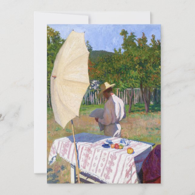 Károly Ferenczy - October Thank You Card (Front)