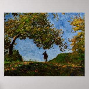 Károly Ferenczy - On the Hilltop Poster