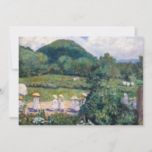 Károly Ferenczy - Picnic in May (Summer Day) Thank You Card