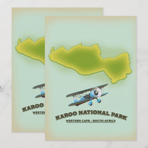 Karoo National Park Western Cape South Africa map