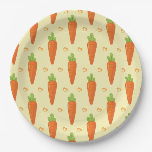 Karotten Paper Plate