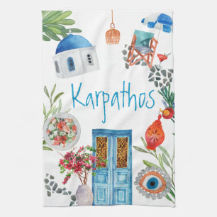 Karpathos Breeze Kitchen Towel 