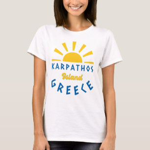 Karpathos Island, Greece - Sunshine Women's T-Shirt