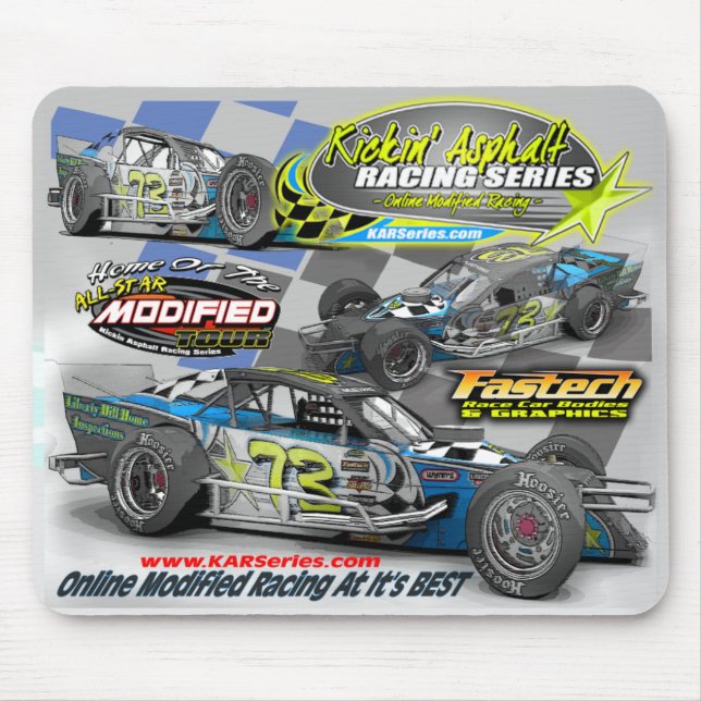 Kars Online Racing Mousepad (Front)