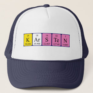 Karsten periodic table name hat