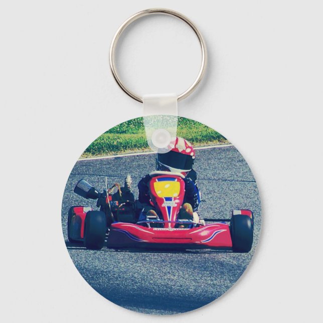 Kart Racing Key Ring (Front)
