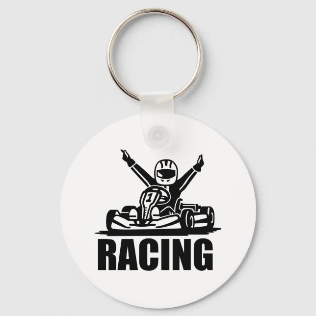 Kart racing key ring (Front)