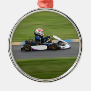 Kart Racing Metal Tree Decoration