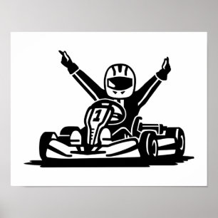 Kart winner poster