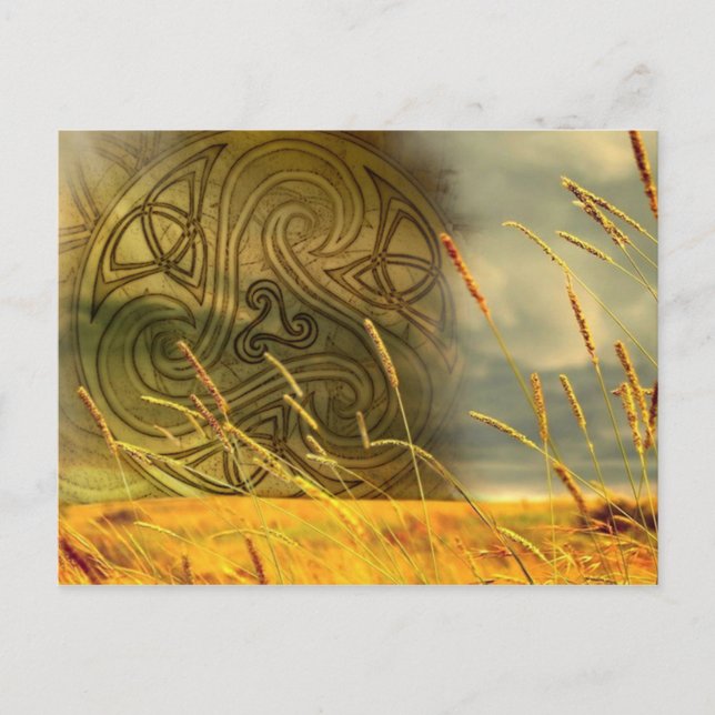 Karte celtic Triskele Postcard (Front)