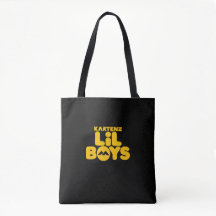 Kartenz Lil Boys Logo Tote Bag by Wighar